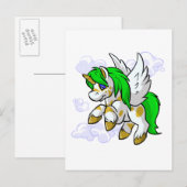 Island Uni dichtbij Mystery Island Briefkaart (Voorkant / Achterkant)