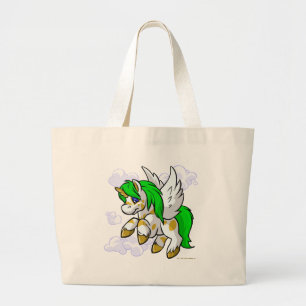 Island Uni dichtbij Mystery Island Grote Tote Bag