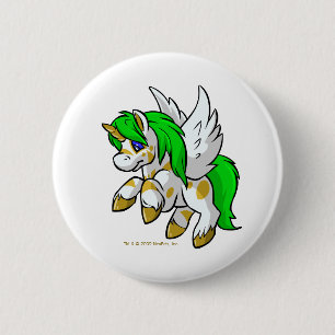 Island Uni vliegt over Mystery Island Ronde Button 5,7 Cm