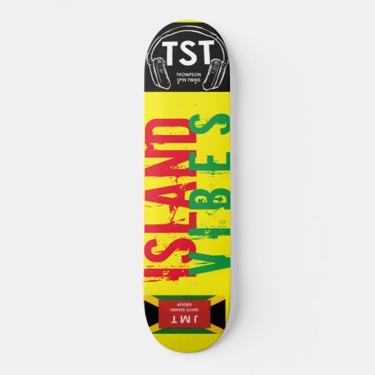 ISLAND VIBES Skateboard (Recto)