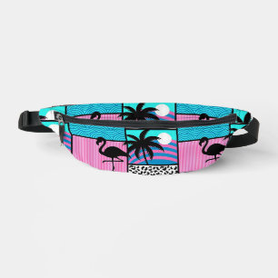 “Island Vibes” Tweezijdige Print Heupgordel Heuptasje