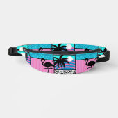 “Island Vibes” Two-Sided Print Fanny Pack (Recto)