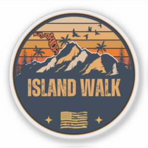 Island Walk, Florida Sticker