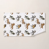 Islandais dans la démarche (Serviette à main)