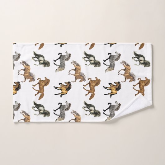 Islandais dans la démarche (Serviette à main)