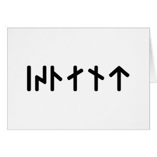 Islande ᛁᛋᛚᛅᚾᛏ ~ Runes Futhark jeune