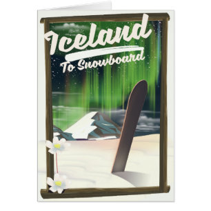 Islande au snowboard