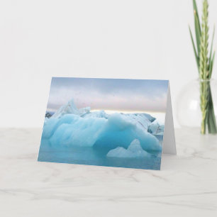 Islande - Carte de vacances/fête personnalisée