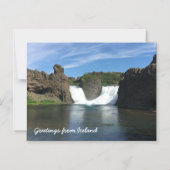 Islande - Carte magnétique (Recto)
