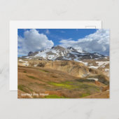 Islande - Carte postale (Devant / Derrière)