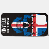 Islande Made in Islande Crâne coque iphone Mate (Verso (horizontal))