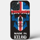 Islande Made in Islande Crâne coque iphone Mate (Verso)