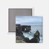 Islande nature - aimant (Recto/Verso)