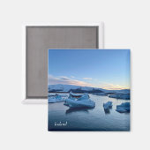 Islande nature - aimant (Recto/Verso)