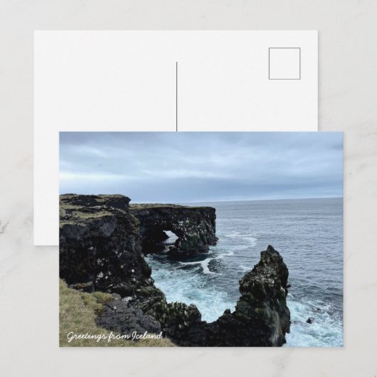 Islande nature - Carte postale (Devant / Derrière)