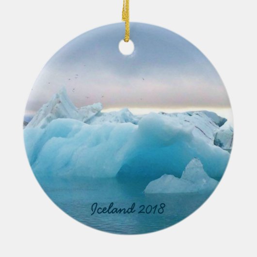 Islande - ornement de Noël (Dos)
