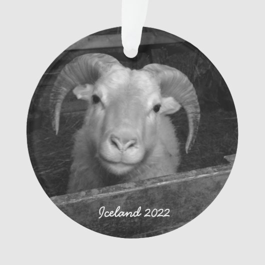 Islande - ornement de Noël (devant)