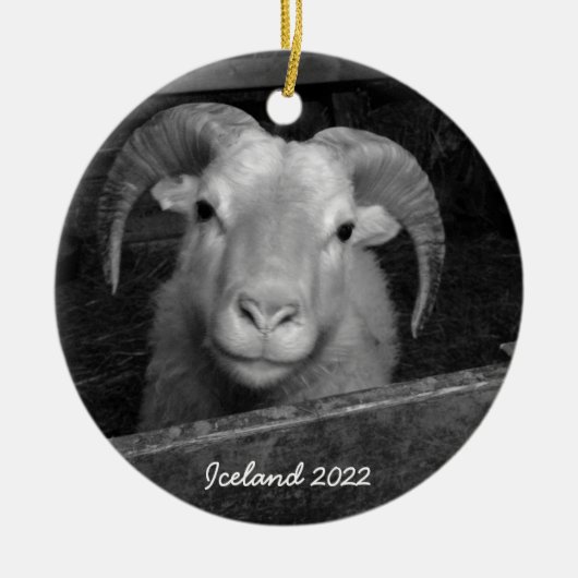 Islande - ornement de Noël (Devant)