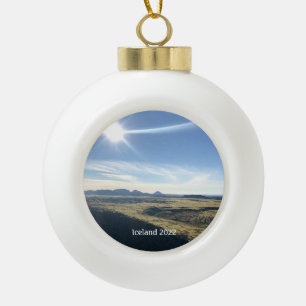 Islande - Ornement en céramique