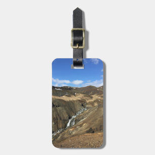 Islande personnalisée - étiquette bagage