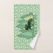 Islandpferdeherde take it isi bad handdoek (Handdoek)