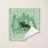 Islandpferdeherde take it isi bad handdoek (Wasdoekje)