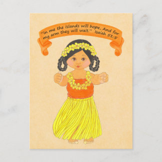 Islands Hope~Scripting~Print Briefkaart