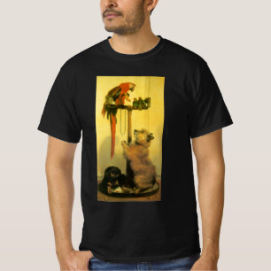 Islay, Tilco, een Ara en liefdesvogels door Landse T-shirt
