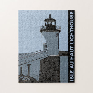 ISLE AU HAUT LIGHTHOUSE LEGPUZZEL