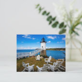 Isle au Haut, Maine Lighthouse Briefkaart (Staand voorkant)