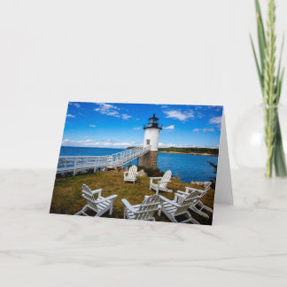 Isle au Haut, Maine Lighthouse Notitiekaartje