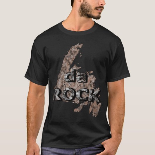 ISLE DA ROCK GRANITE boy T-shirt (Voorkant)