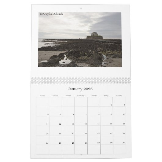 ISLE OF ANGLESEY Calendar Kalender (Jan 2026)