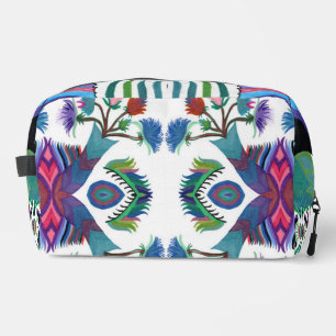 Isle-of-Ferns C/M's op een Print Cut Sew Bag Toilettasje