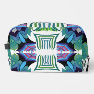 Isle-of-Ferns C/M's op een Print Cut Sew Bag Toilettasje