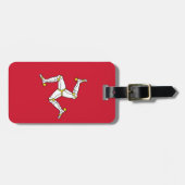 Isle of Man flag Bagagelabel (Voorkant horizontaal)