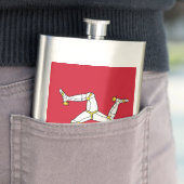 Isle of Man flag Flacon (Voorbeeld)