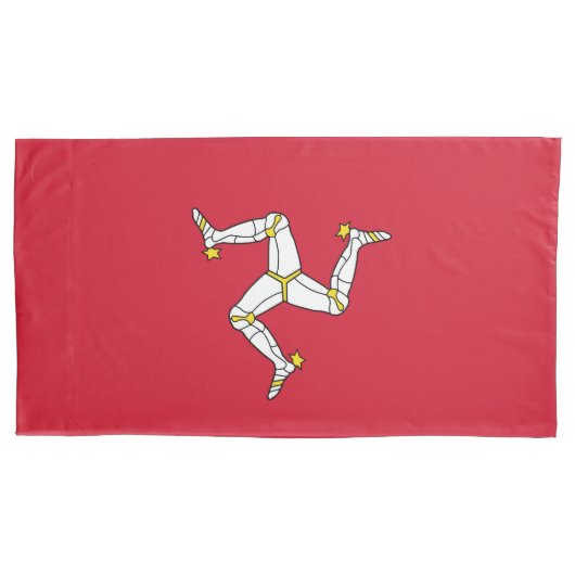 Isle of Man flag Kussensloop (Voorkant)