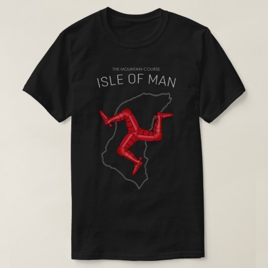 Isle of Man Race   T-shirt (Design voorkant)