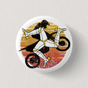 Isle of man sport Motorcross Ronde Button 3,2 Cm