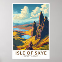 Isle of Skye Schotland Reis Kunst Vintage