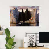 Isle of the Dead by Arnold Bocklin Poster (Thuiskantoor)