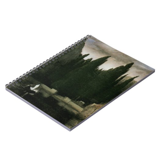 Isle of the Dead by Arnold Bocklin, Symbolisme Art Notitieboek (Linkerzijde)