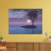Isle of Wanderers Canvas Print (Insitu (Woonkamer))