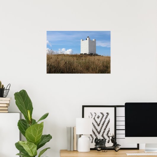 Isle of Whithorn Tower, Schotland Poster (Thuiskantoor)