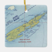 Isle Royale National Park Keramisch Ornament (Voorkant)
