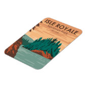 Isle Royale National Park Michigan  Magneet (Linkerzijde)