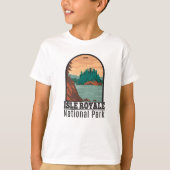 Isle Royale National Park Michigan T-Shir T-shirt (Voorkant)