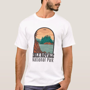 Isle Royale National Park Michigan  T-shirt