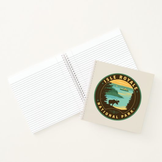 Isle Royale National Park Notitieboek (Binnen)